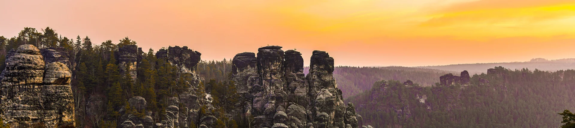 Felsenformation in der Sächsischen Schweiz